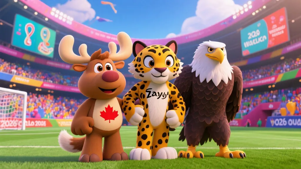 揭秘2026世界杯吉祥物：Maple、Zayu与Clutch背后的文化密码与狂欢寓意